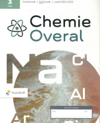 scheikunde Chemie Overal editie 8 vwo3/havo3 hoofdstuk 4 paragrafen 1 t/m 5