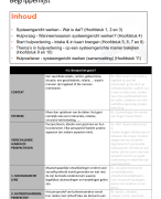 BEGRIPPENLIJST Systeemgericht werken
