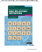 Samenvatting MBA Belastingwetgeving 5 met resultaat - 2026 - Associatie voor examinering