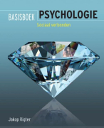 Samenvatting van het basisboek psychologie van Jakob Rigter (2017) hoofdstuk 1 t/m 11