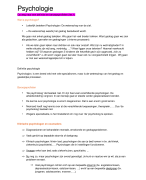 Psychologie voor sociaal werk 1
