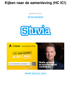 Kijken naar de samenleving