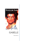 Boekverslag - Tessa de Loo: Isabelle