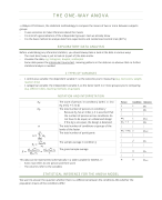 Samenvatting Statistics for Psychologists, part 4 + R cheatsheet