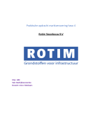 Onderzoeken van een bedrijf marktverovering (Rotim)
