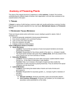 Anatomy of Flowering plants 
