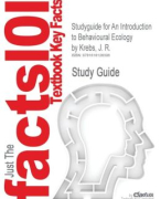 Samenvatting An Introduction to Behavioural Ecology
