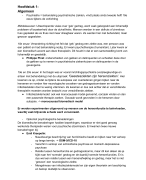 Samenvatting basiskennis GGZ/HOZ Social Work HBO