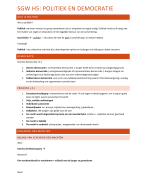 sociale gedragswetenschappen h5