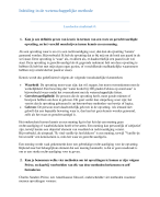 Inleiding in de wetenschappelijke methode
