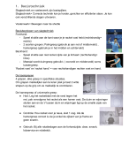 Samenvatting doel en terugslagsporten: badminton