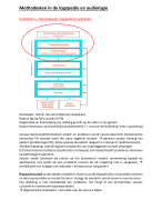 Methodieken theoretische colleges 1e semester, 1e fase
