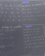 exercices et leurs correction (math)
