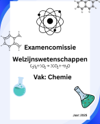 Examencommisie samenvatting: Chemie
