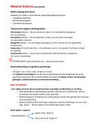 Material science 17-18