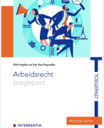 Arbeidsrecht semester 2
