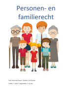 personen en familierecht bachelor 2 de vub rechten 