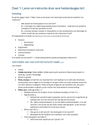 Samenvatting Krachtige leeromgevingen - gemaakt 2025-2026