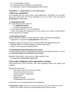 Samenvatting Organiseren, ondernemen en innoveren