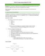 Samenvatting OPO: A&O - Fase 2