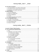 1MEB - MOVING MEDIA INDUSTRy - volledige samenvatting - sem 1 - 2025-2026 - Johan en Kristine (18/20 behaald)