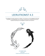 HBO Leeruitkomst 4.3 | Uitgewerkt Begeleidingsplan (Voorbeeld)