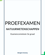 Proefexamen natuurwetenschappen examencommissie (obv examen 2025)
