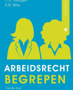 Samenvatting Arbeidsrecht Begrepen