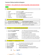 Samenvatting Natuurwetenschappen 