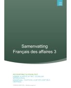 Samenvatting Français Des Affaires 3