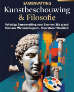 Volledige Samenvatting Examencommissie Kunstbeschouwing & Filosofie + EXAMENVRAGEN (Nov 2025)