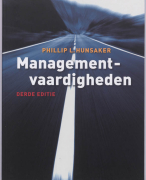 Samenvatting Managementvaardigheden