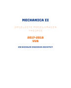 Opgeloste modelvragen Mechanica 2 2017-2018