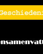 Geschiedenis examensamenvatting HAVO