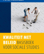 Samenvatting Kwaliteit met beleid
