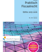 Samenvatting Praktisch Fiscaalrecht editie 2015-2016 H1-10, ISBN 9789001846169