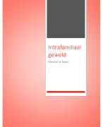 Intrafamiliaal Geweld, Toegepaste Psychologie