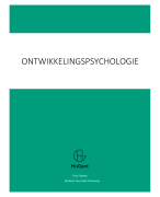 Samenvatting ontwikkelingspsychologie H1-H8