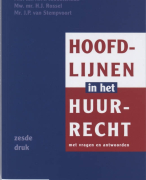 Samenvatting Hoofdlijnen in het huurrecht