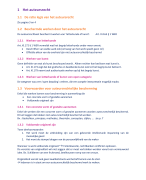 Samenvatting Jurdisch kader van de cultuursector 1