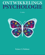 Samenvatting ontwikkelingspsychologie van Robert S. Feldman