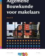 Algemene Bouwkunde voor makelaars deel B (H 19 tm 30)
