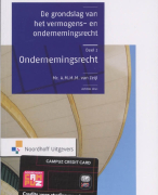 Samenvatting de grondslag van het vermogens- en ondernemingsrecht 2 Ondernemingsrecht