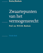 Samenvatting Zwaartepunt van het vermogensrecht - Deel 1 Goederenrecht H1-12, ISBN 9789013121629