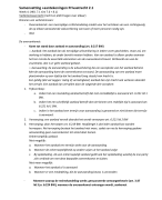 Privaatrecht samenvatting periode 2.1 jaar 1 Fontys AC, F&C, FTA