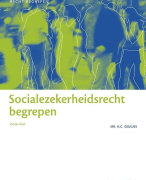 Samenvatting Socialezekerheidsrecht begrepen