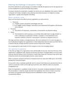 Meeting the challenge of disruptive change - C. Christensen and M. Overdorf