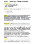 Samenvatting boek Handboek Content Strategie (P. Petersen)