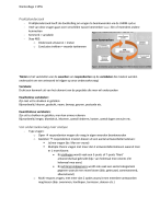 Een samenvatting van leerstof SPSS