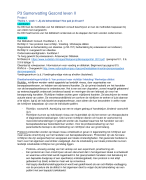 Voeding en Dietetiek - Propedeuse P3 Samenvatting Gezond leven II 2016 - 2017